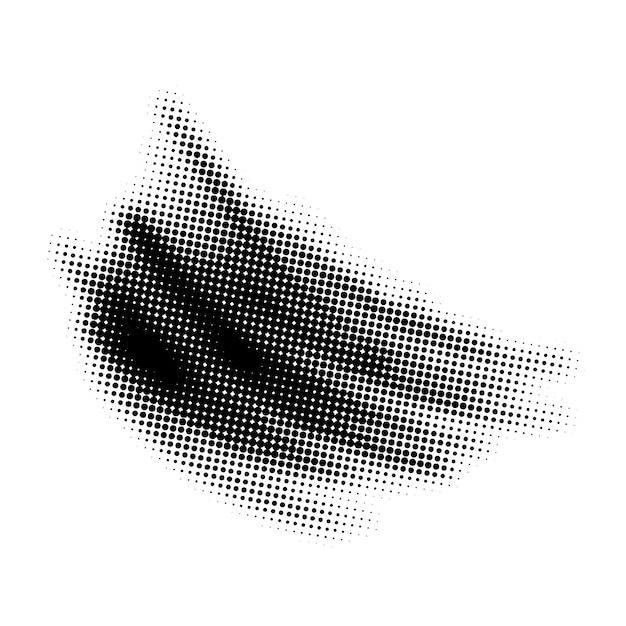 Elementos de medio tono abstractos