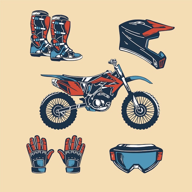 Vectores e ilustraciones de Botas moto para descargar gratis