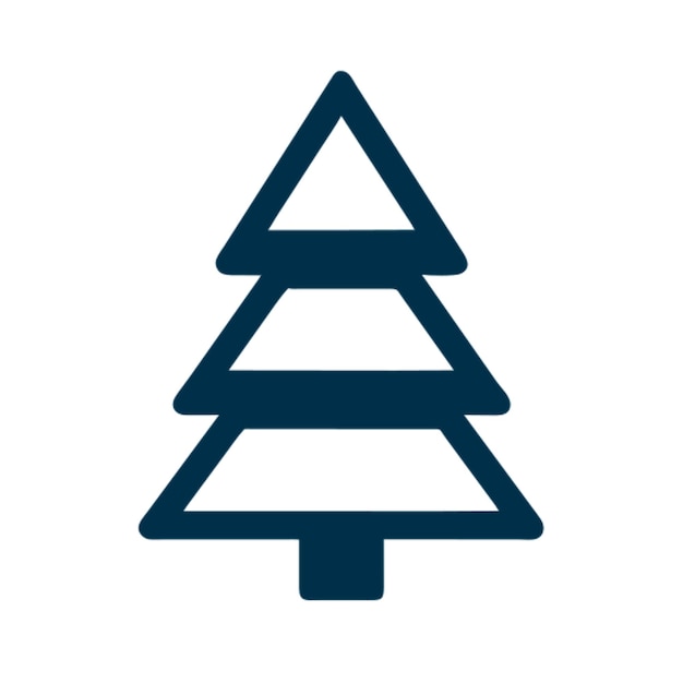 elementos de navidad iconos pictograma aislado
