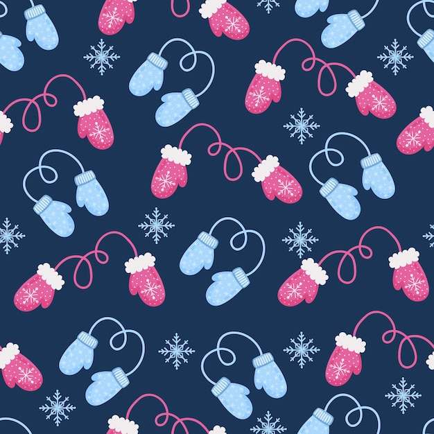 Elementos de Navidad lindo colorido de patrones sin fisuras Feliz año nuevo y feliz Navidad fondo
