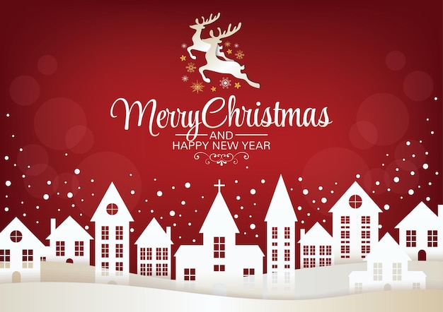 elementos de navidad plantilla de banner vector de fondo
