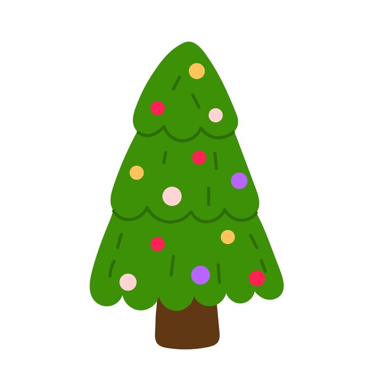 y de elementos navideños vacaciones clipart para tarjetas de Navidad pegatina e impresión