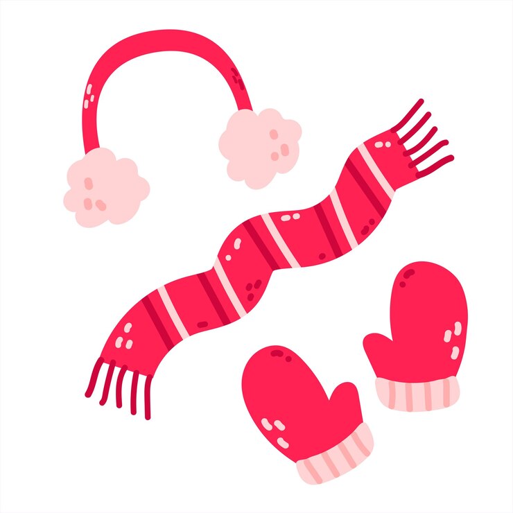 y de elementos navideños vacaciones clipart para tarjetas de Navidad pegatina e impresión