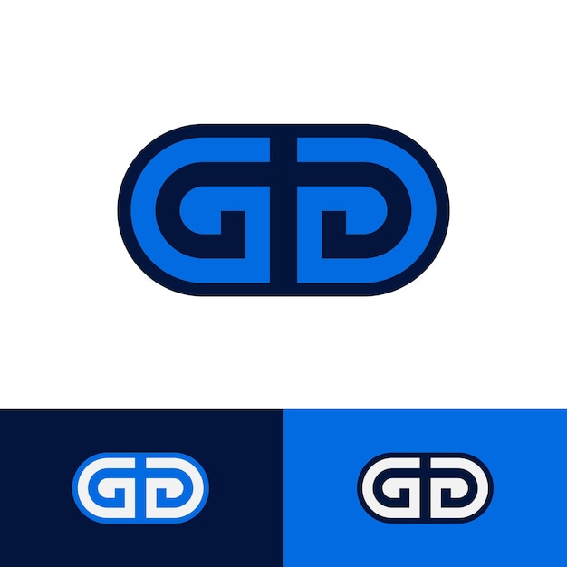 Elementos de plantilla de diseño de icono de logotipo de letra G Eps vectoriales