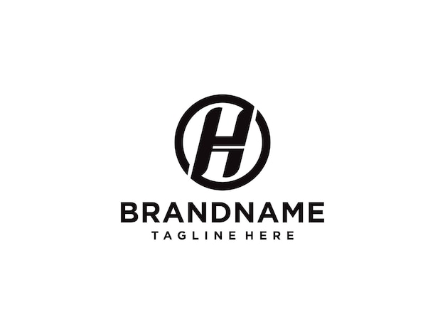 Elementos de plantilla de diseño de icono de logotipo de letra H