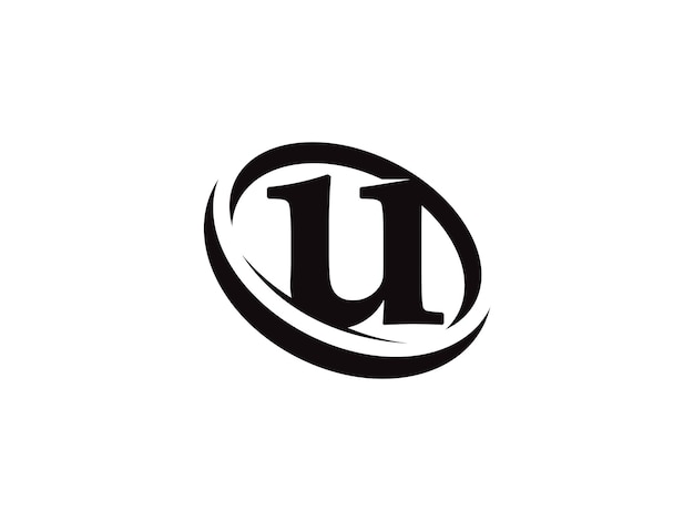 Elementos de plantilla de diseño de icono de logotipo de letra U Diseño de logotipo U