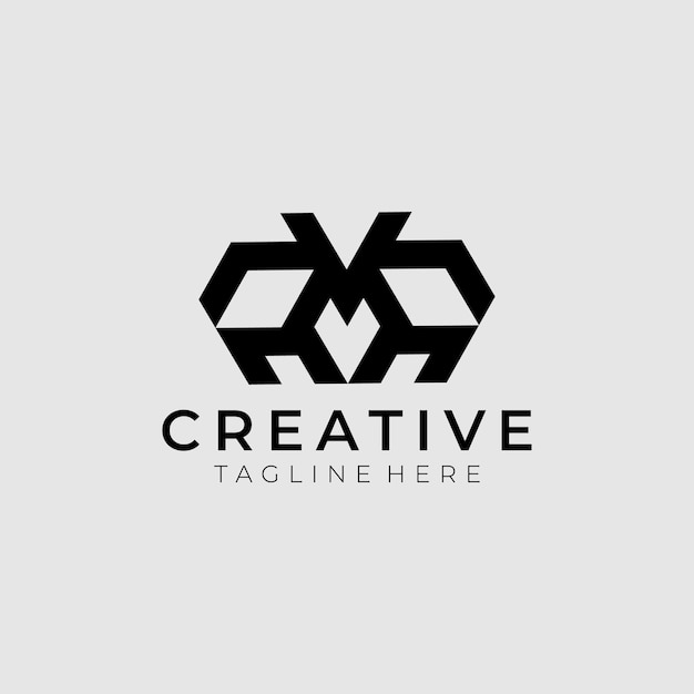 Elementos de plantilla de diseño de icono de logotipo de letra V