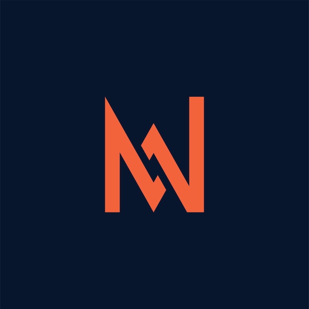 Elementos de plantilla de diseño de logotipo letra M