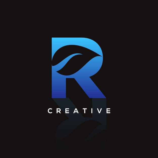 Elementos de plantilla de diseño de logotipo de letra RR Logotipo de vector de letra RR