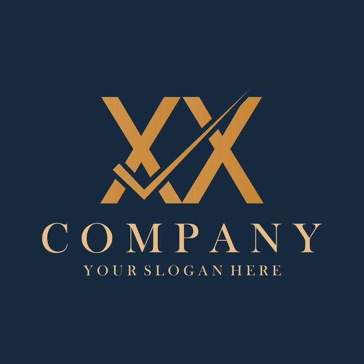Vector elementos de plantilla de diseño de logotipo de letra xx logotipo vectorial de letra xx