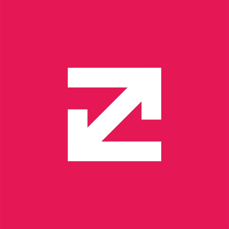 Vector elementos de la plantilla de diseño del logotipo de la letra z