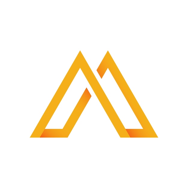 Elementos de la plantilla de diseño de un logotipo de letra