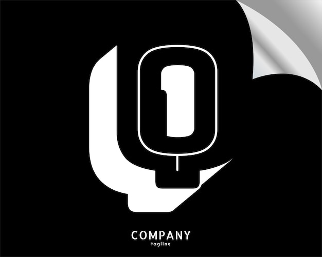 Elementos de plantilla de diseño vectorial del logotipo de la letra Q