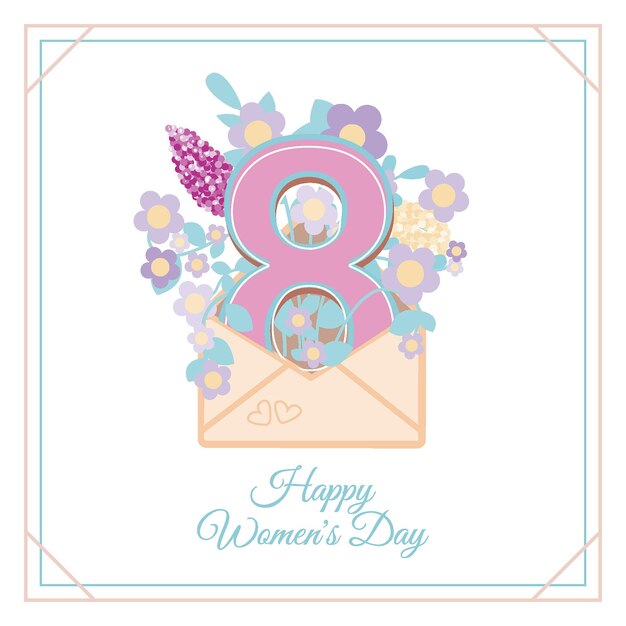 Elementos vectoriales para el día del amor Tarjetas de San Valentín diseño textil Corazones de flores