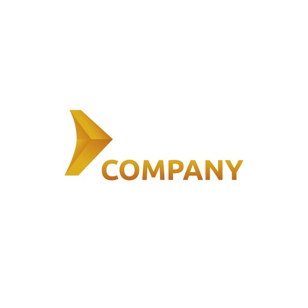 Elevando el logotipo de flecha de tecnología financiera para Fintech