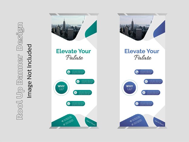 Elevar la identidad de su marca con este tipo de diseño de banner