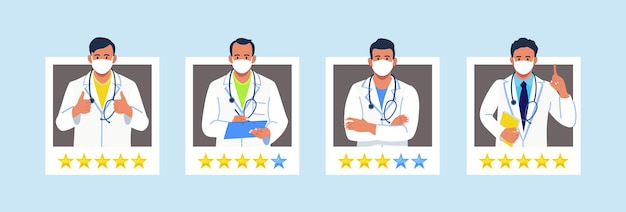 Elija médico para consulta, calificación de cinco estrellas. Comentarios sobre el personal médico. Los mejores perfiles de médicos para el análisis de pacientes. Sitio web de telemedicina para comparar reseñas sobre terapeutas