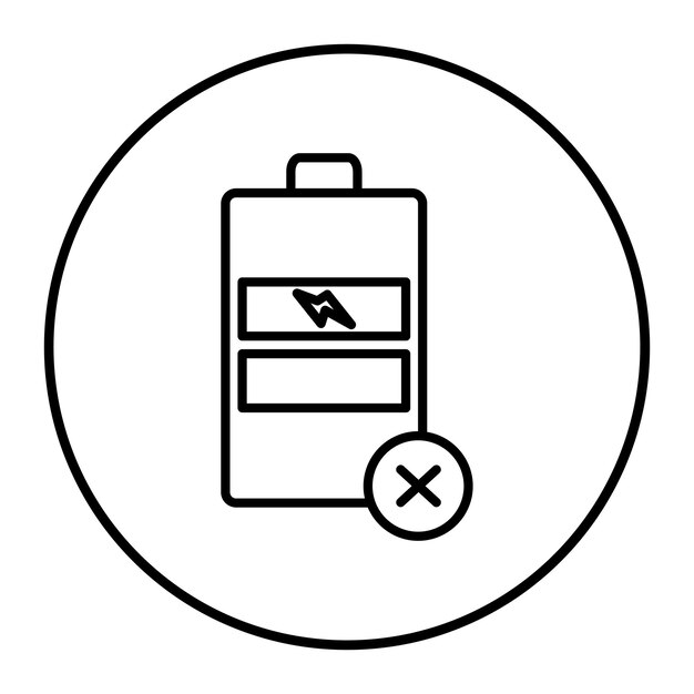 Eliminar el icono de la batería