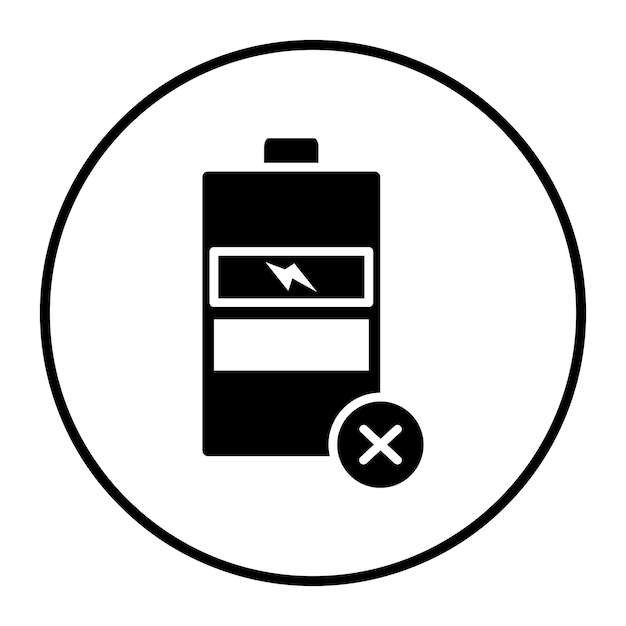 Eliminar el icono de la batería
