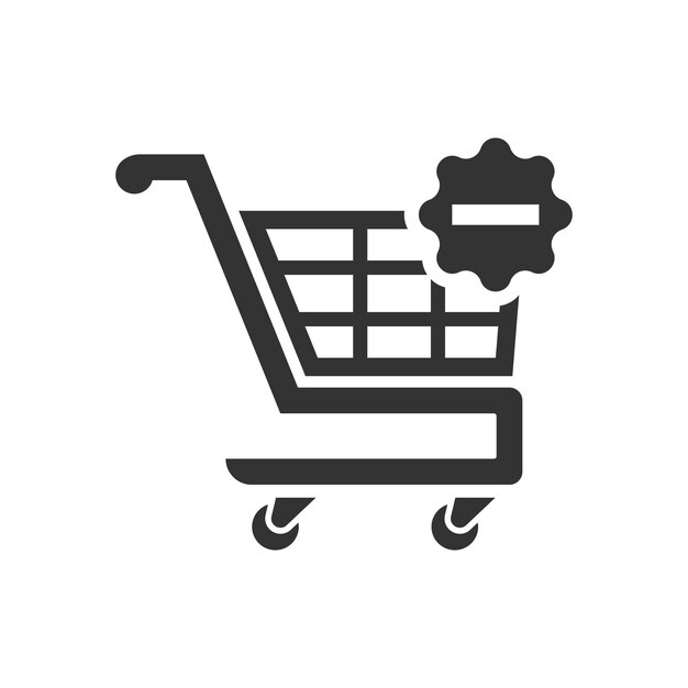 Eliminar del icono del carrito de compras