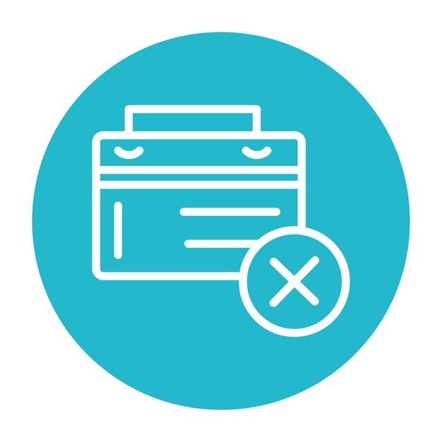 Eliminar la ilustración del vector de eventos