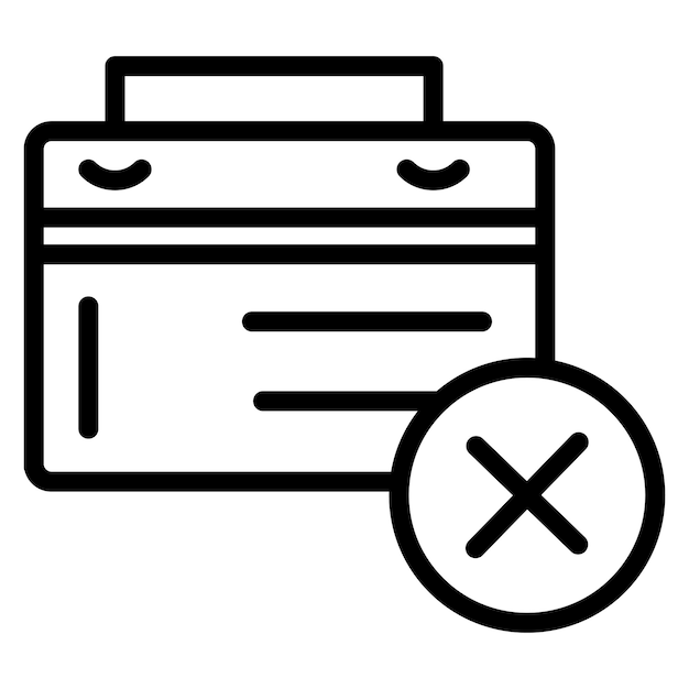Eliminar la ilustración del vector de eventos