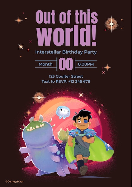 Elio Feliz invitación de cumpleaños