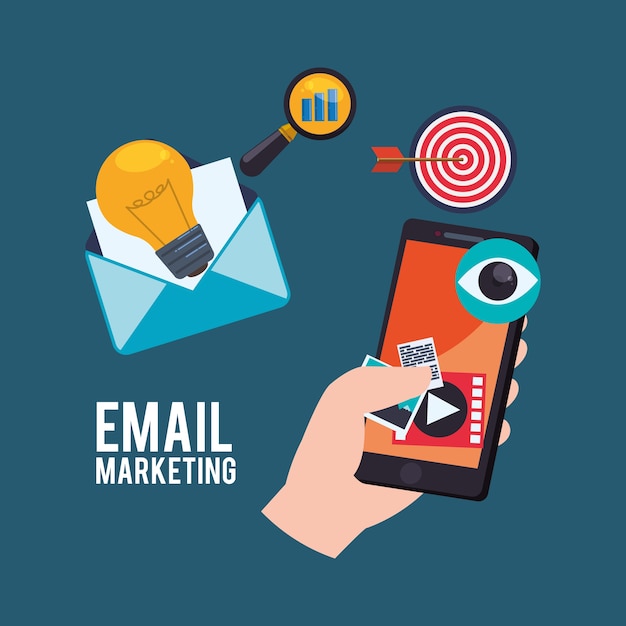 Email marketing y diseño de medios de comunicación.