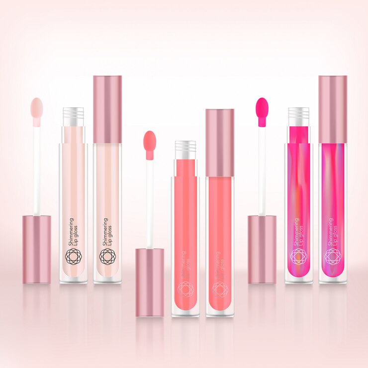 Embalaje cosmético de brillo labial