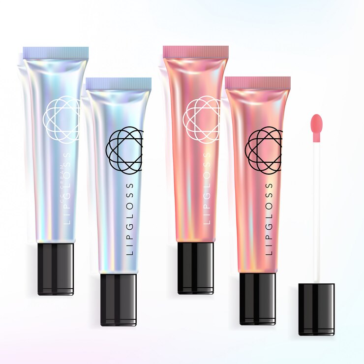 Embalaje de tubo cosmético de brillo labial