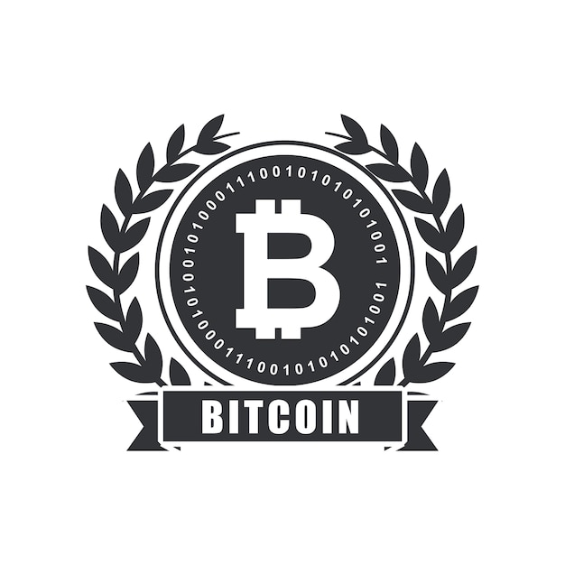 emblema de bitcoin