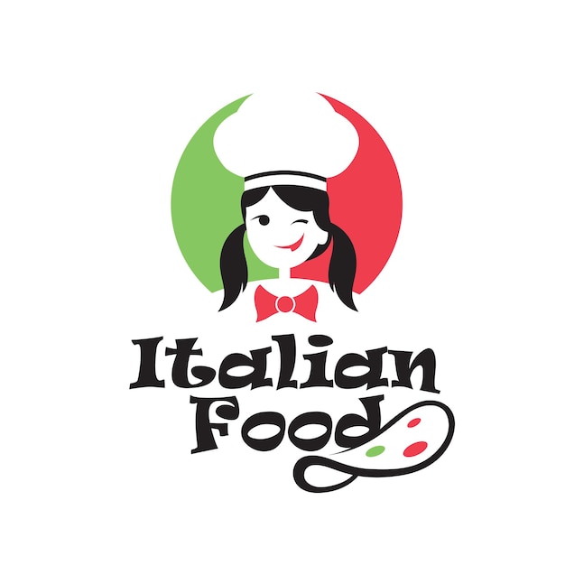 Emblema de comida italiana