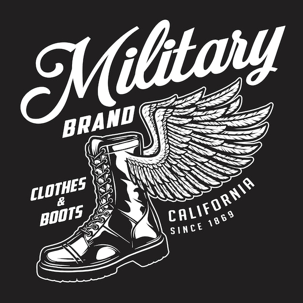 Emblema de la marca de ropa militar