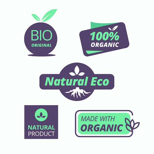 Emblema de producto biológico