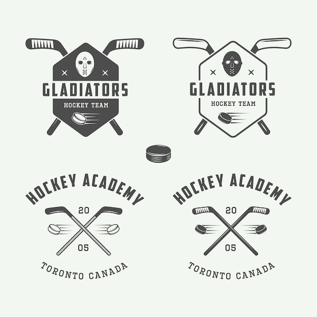 Emblemas de hockey, logos