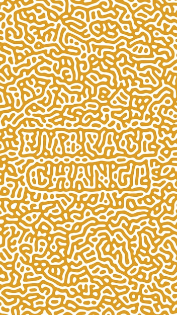 Embrace Change Quote en el fondo abstracto para el diseño de fondo de banner de papel tapiz