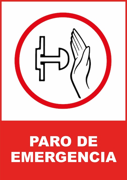 Vector emergencias senaléticas