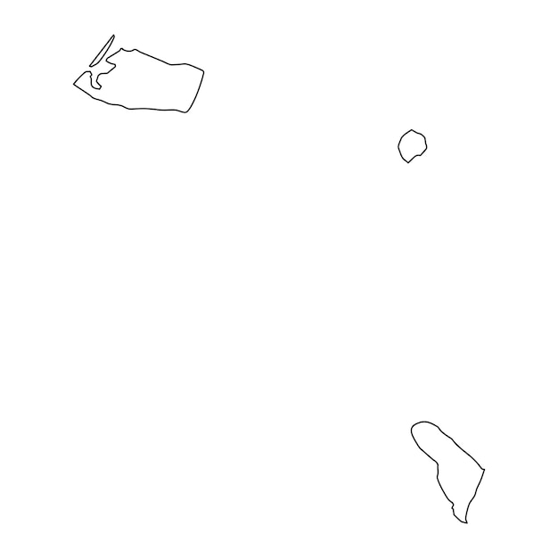 Emirato de Ajman mapa división administrativa de los Emiratos Árabes Unidos Ilustración vectorial