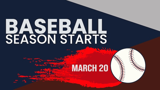 La emoción del día de apertura El comienzo de la temporada de béisbol