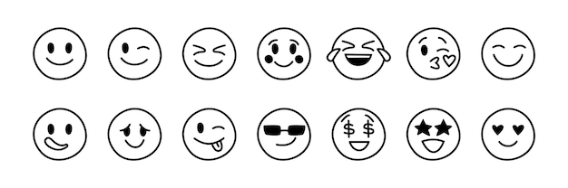 Emociones para las redes sociales divertidas positivas