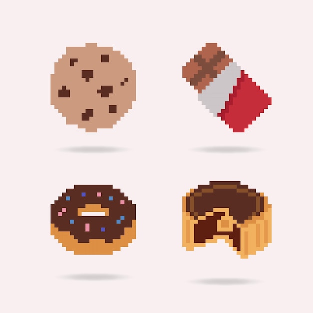 El emoji del desierto de píxeles