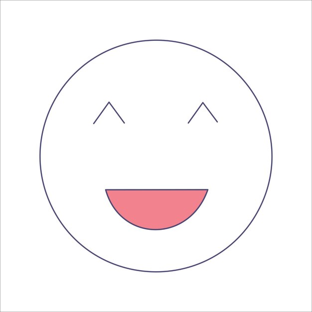 emoji icono de cara sonriente expresión de emoción comunicación digital símbolo de texto mensaje de chat