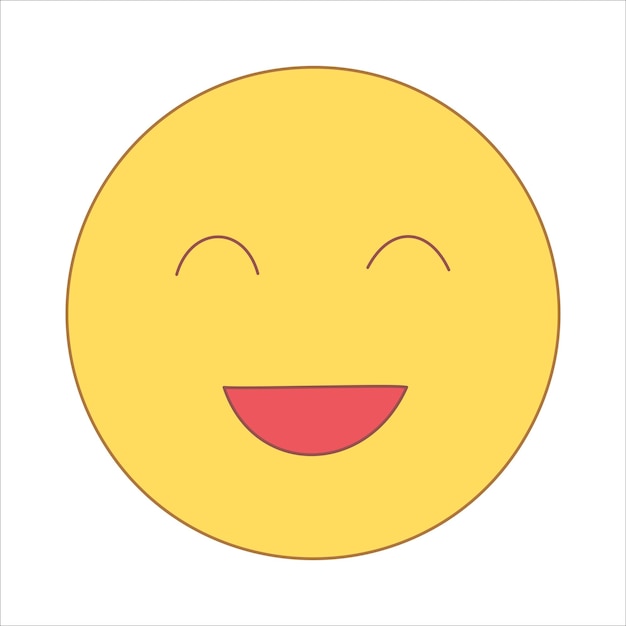 emoji icono de cara sonriente expresión de emoción comunicación digital símbolo de texto mensaje de chat