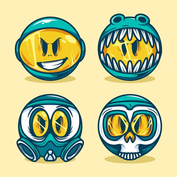 Emoji Máscara Casco01