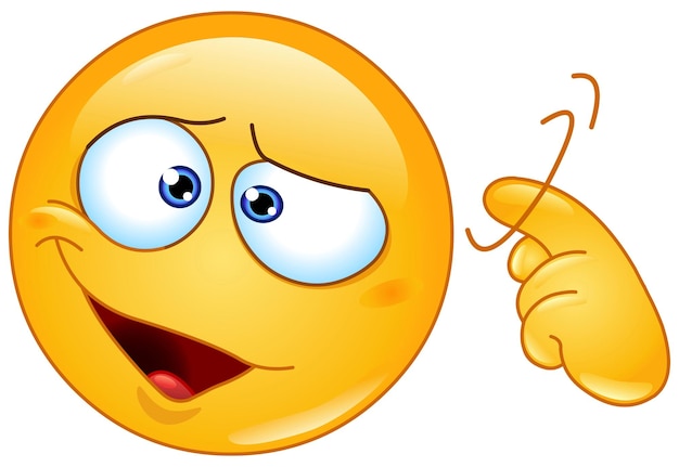 Emoji que muestra una señal de desenroscamiento o un gesto de locura girando el dedo en su sien