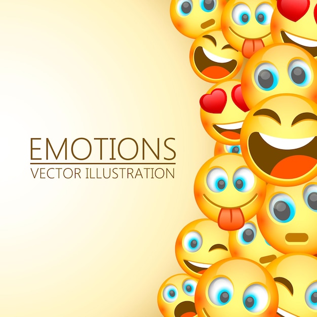 Emoji riendo amarillo moderno