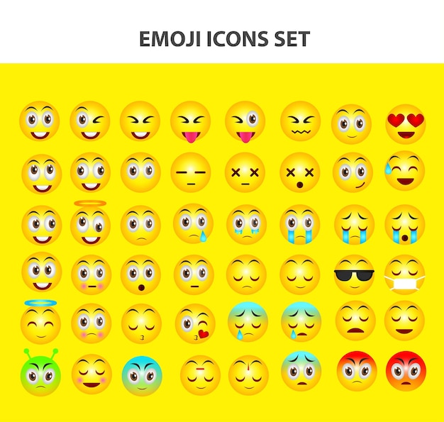 Vector emojiiconset