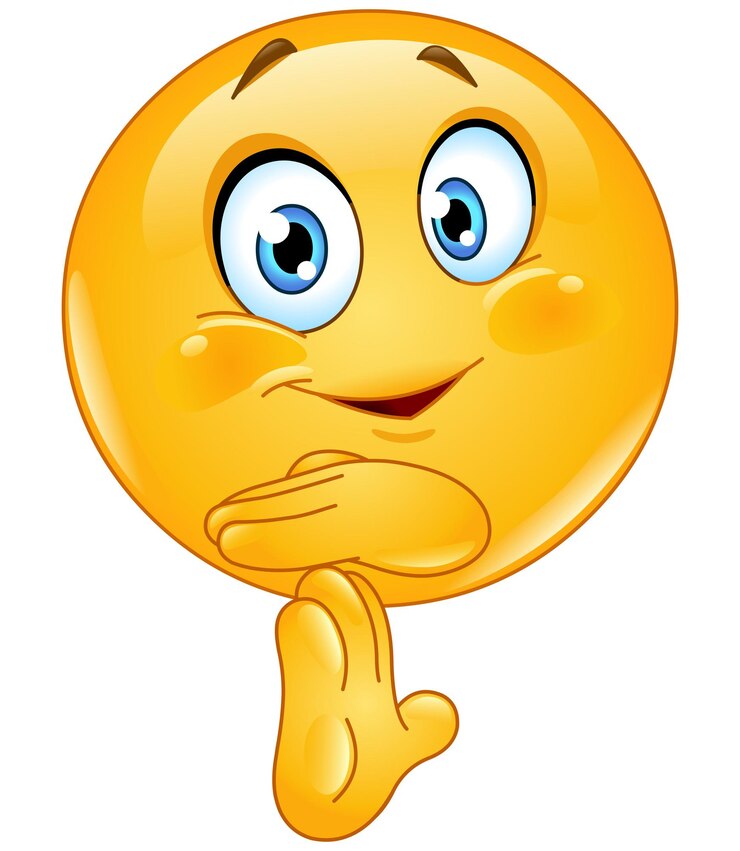 Vector el emoticon de los emoji hace gestos y el tiempo se agota.