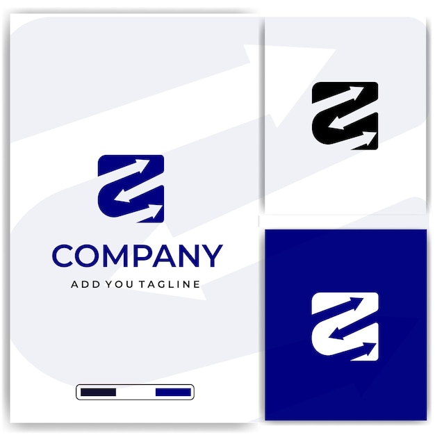 Empresa de comercio y logotipo de criptografía