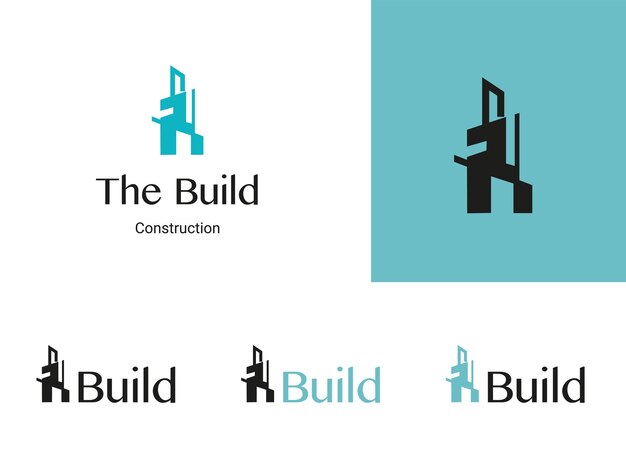 Vector empresa de logotipo de construcción